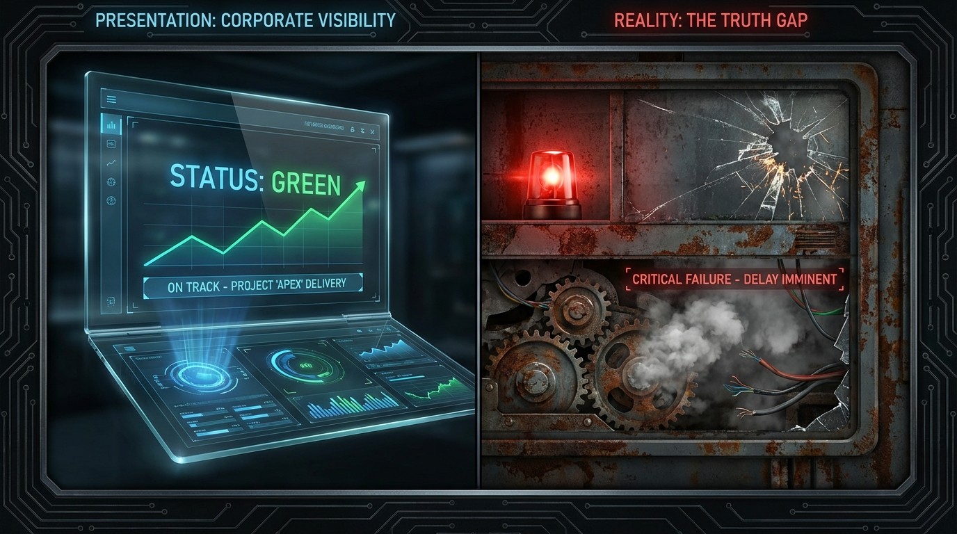 The Truth Gap Visualization